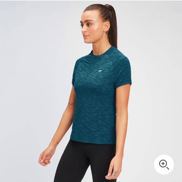 MyProtein Teal Women’s Performance T Shirt Workout Top ✨ SALE 50% OFF BUNDLES - Picture 3 of 5